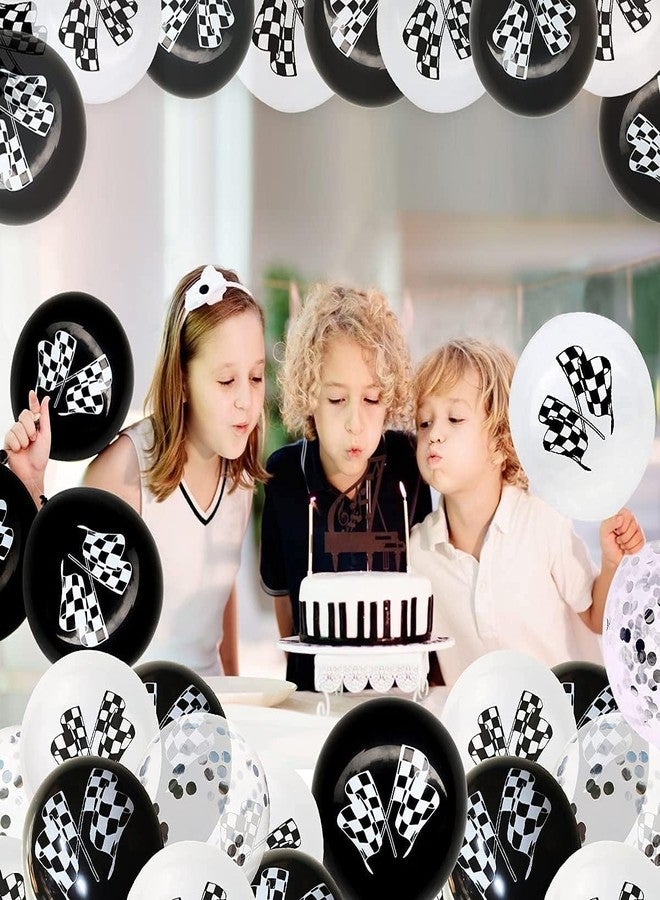 FI - FLICK IN 16Pcs Happy Birthday Decoration Items Race Car Theme Decorations Tyre Foil Balloons For Birthday , Theme Party(Pack Of 16 , Multicolor) - Image 5